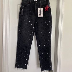Simple society studded jeans